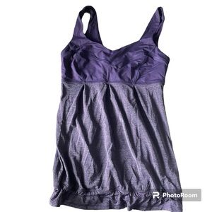 Lululemon Womens Hustle And Bustle Tank Top Purple Size 6